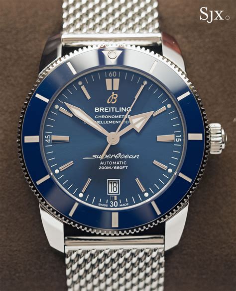 breitling superocean heritage ii 46 gold bezel|Breitling Superocean Heritage 46 chronograph.